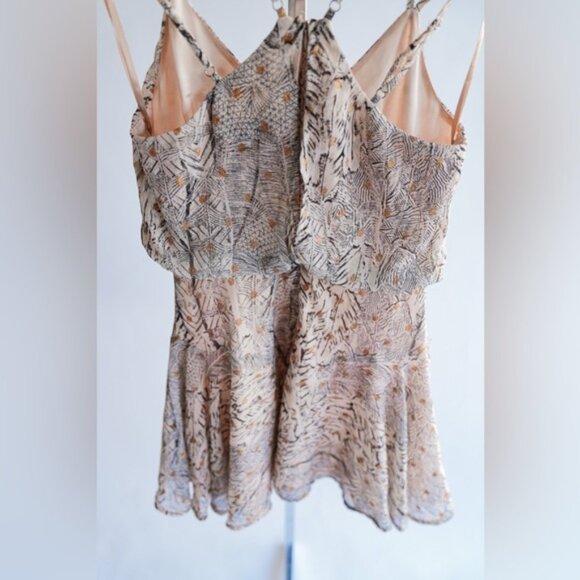 LULU’s Patterned Strappy Dress - Picture 4 of 9